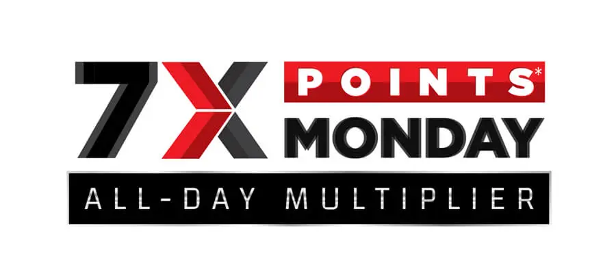 7X Points Mondays