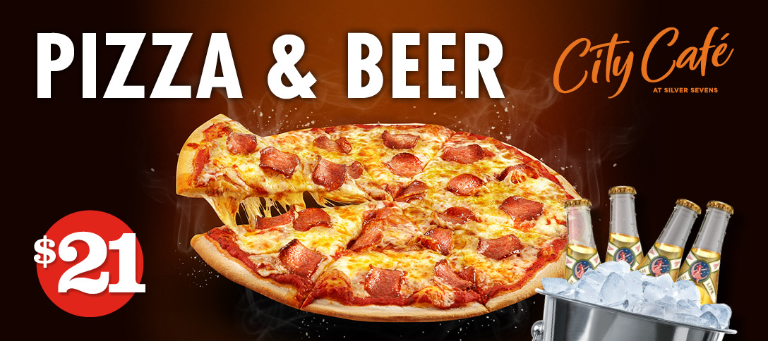 pizza and beer