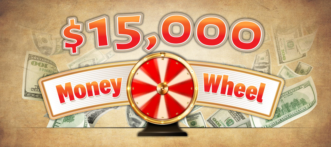 $15,000 Money Wheel