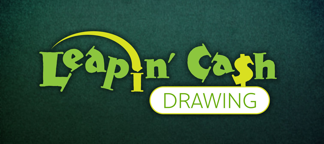 Leapin' Cash Drawing