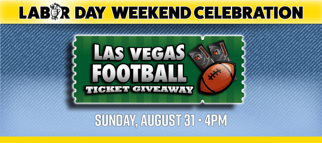 Las Vegas Football Ticket Giveaway