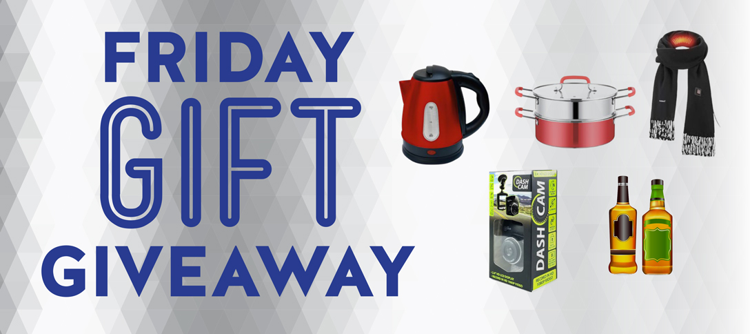 Friday Gift Giveaway - October 2025